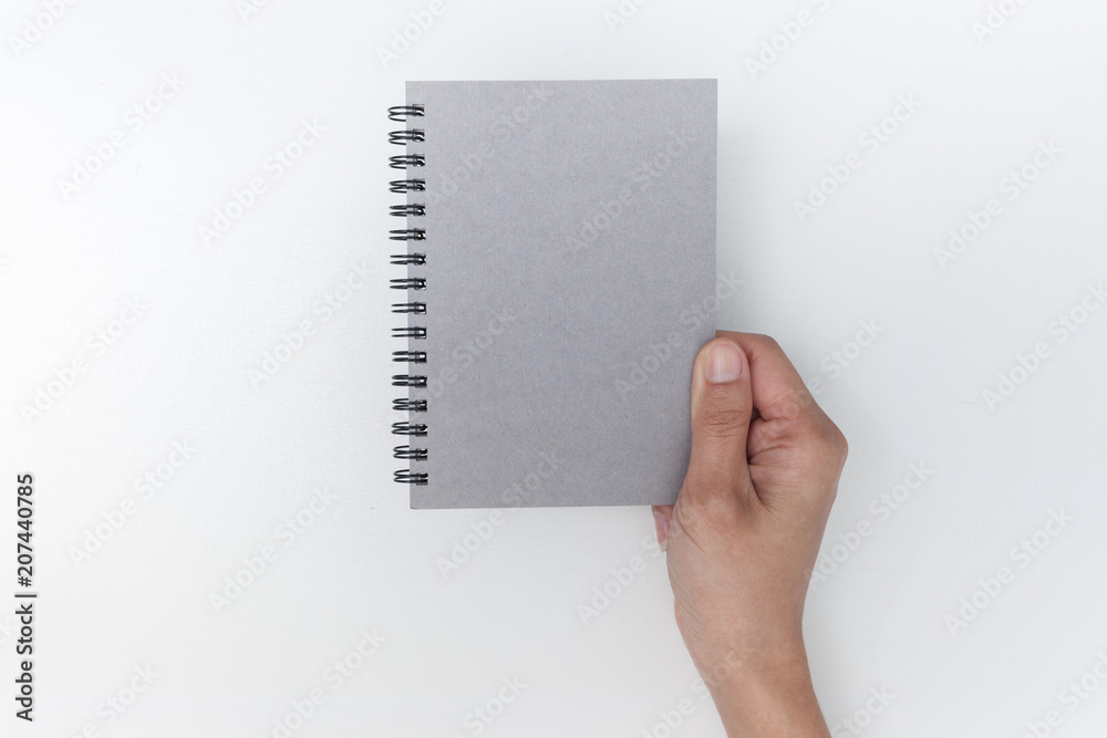 Book with white background close up Book with white background close up