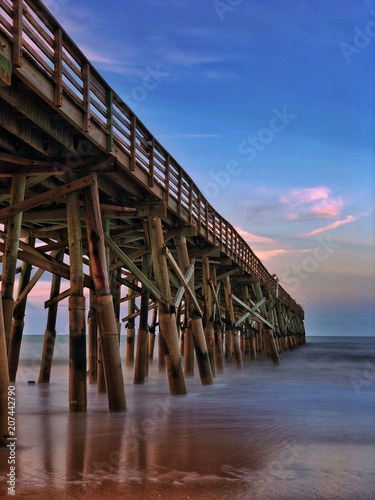 Pier and ocean long exposure 