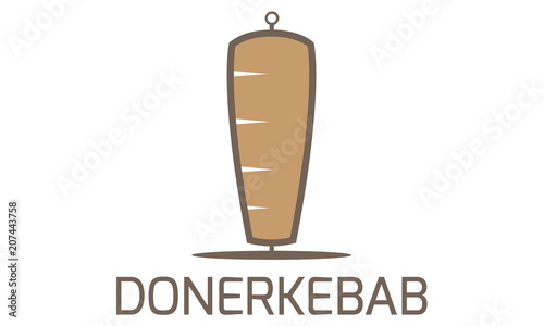 Doner Kebab Logo Design Döner