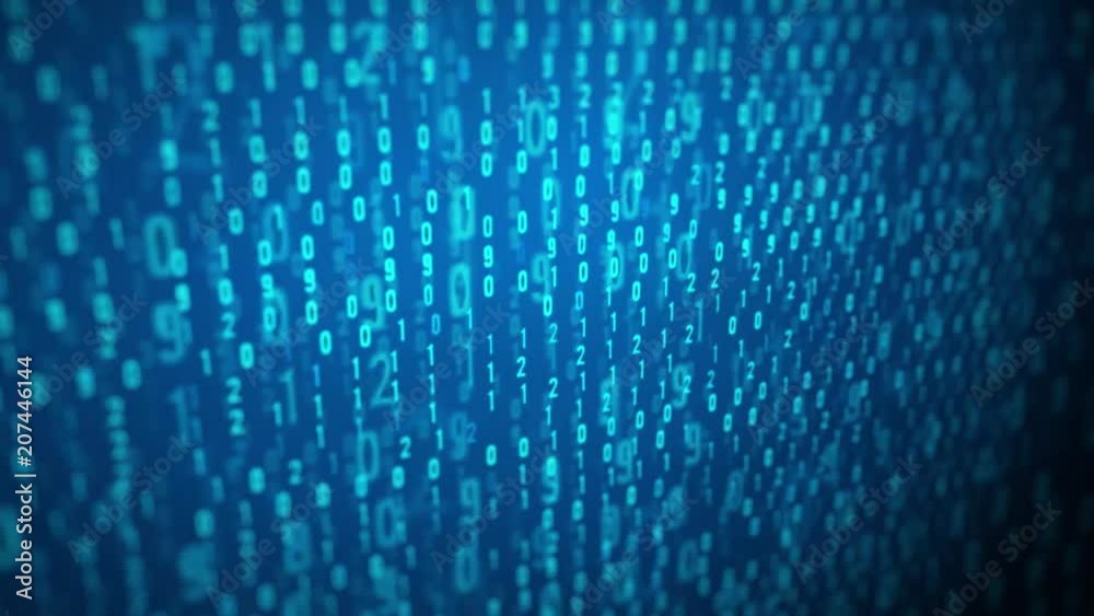 Focused Computer Screen With Binary Code Loop/
Animation of a binary code with digits and numbers on on focused blue screen with camera effect Focused Computer Screen With Binary Code Loop/
Animation of a binary code with digits and numbers on on focused blue screen with camera effect