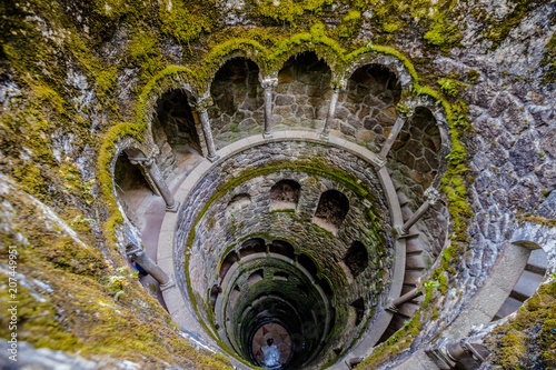 Initiation well in Quinta da Regaleira Sintra Portugal