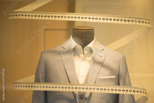 Принти на полотні Tailors made to measure suit