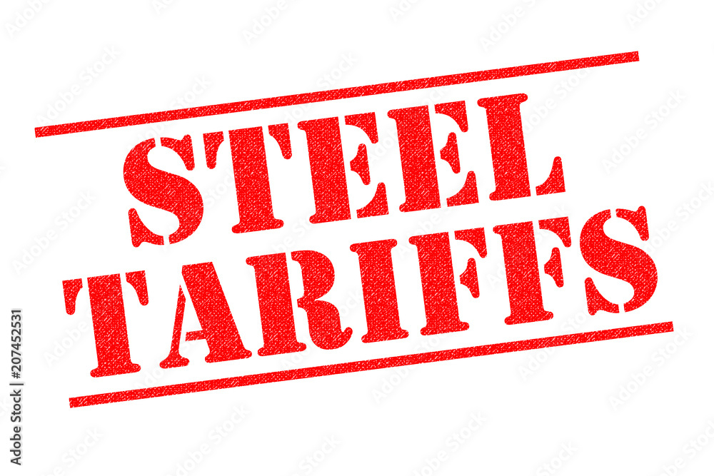 STEEL TARIFFS Rubber Stamp STEEL TARIFFS Rubber Stamp