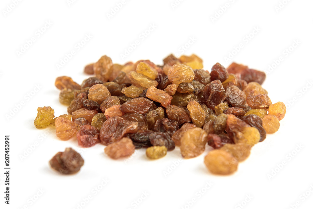 Raisin isolated on white background Raisin isolated on white background