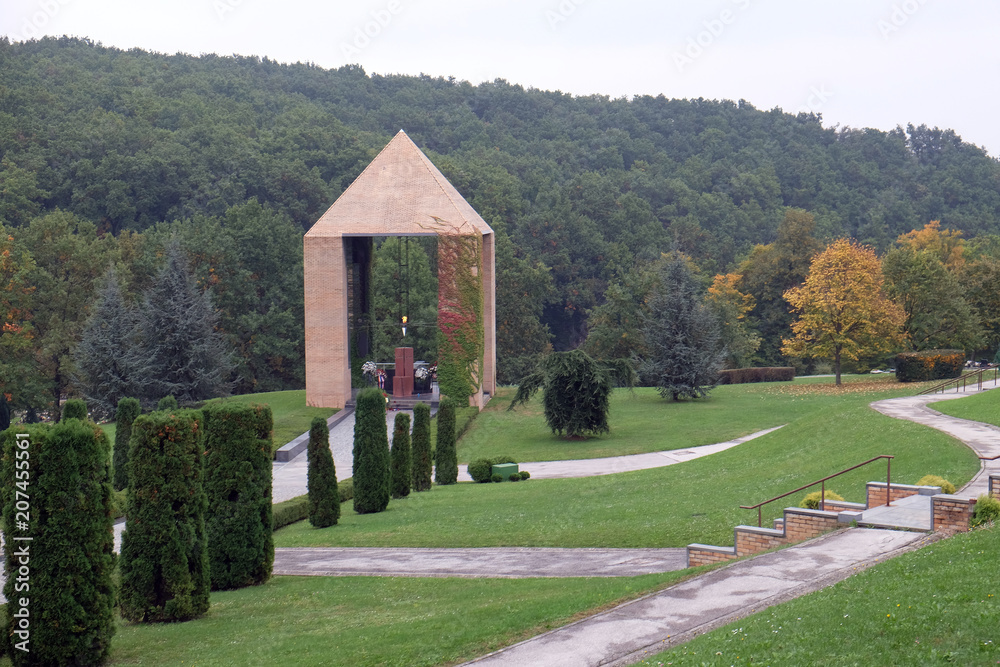 Mirogoj is a cemetery park, one of the most visited tourist spots in Zagreb, Croatia Mirogoj is a cemetery park, one of the most visited tourist spots in Zagreb, Croatia