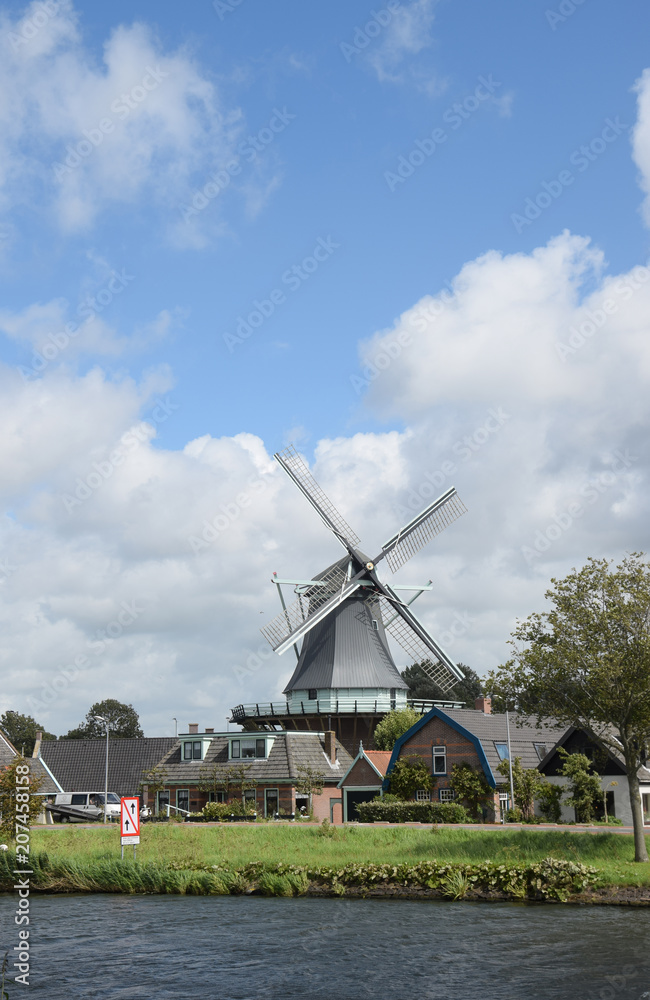 Windmühle De Gouden Engel bei Alkmaar