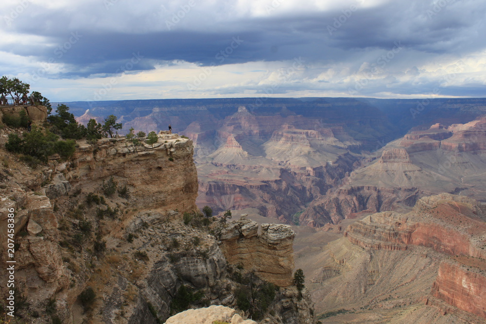 Cloudy at Grand Canyon National Park