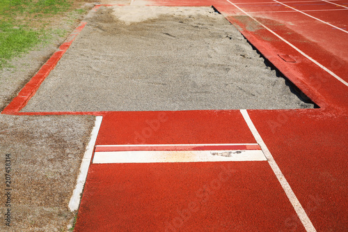 Athletics, long jump photo