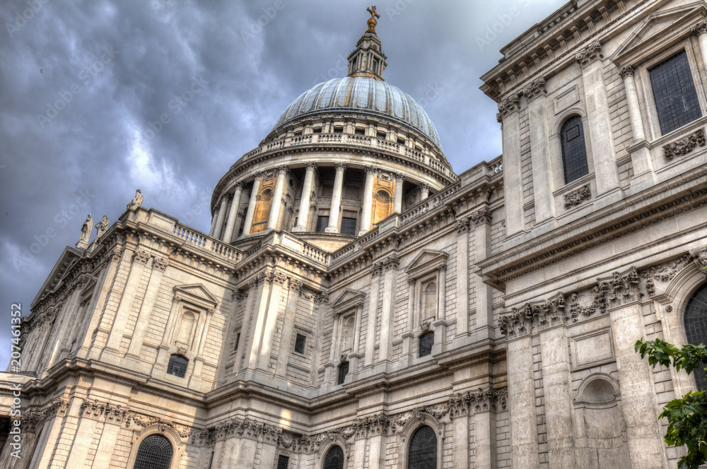 St Paul Cathedral. London, Great Britain.