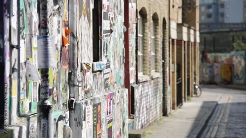 Back streets of bohemian London