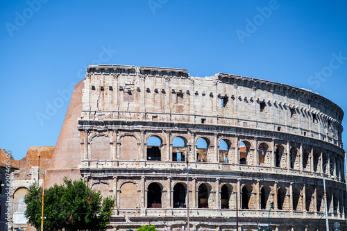 Colosseum. Rome, Italy. Colosseum. Rome, Italy. Roman arcitecture. Most popular landmark in Rome.