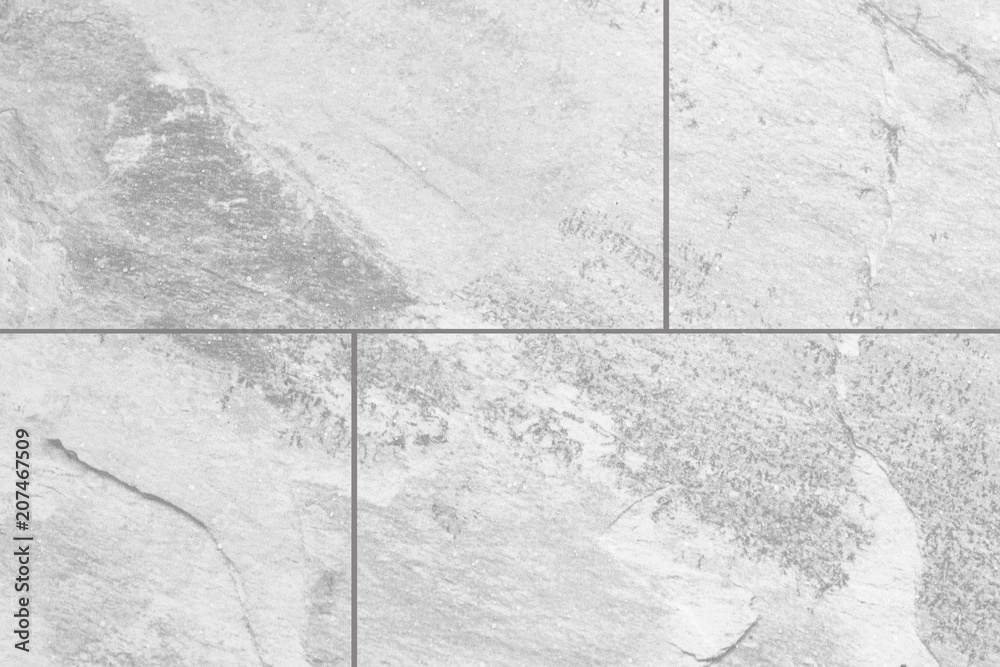 Fototapeta premium White gray marble stone tile floor texture and background