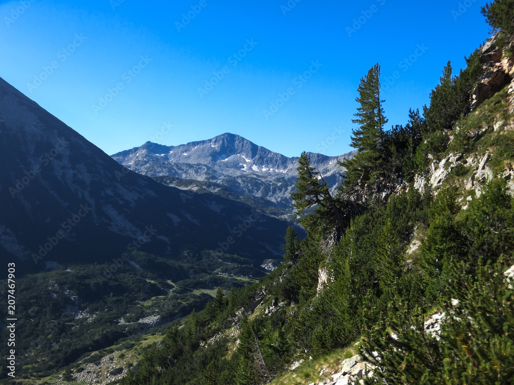 Obraz premium Amazing Landscape with Banderishki Chukar peak, Pirin Mountain, Bulgaria