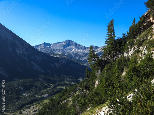 Amazing Landscape with Banderishki Chukar peak, Pirin Mountain, Bulgaria