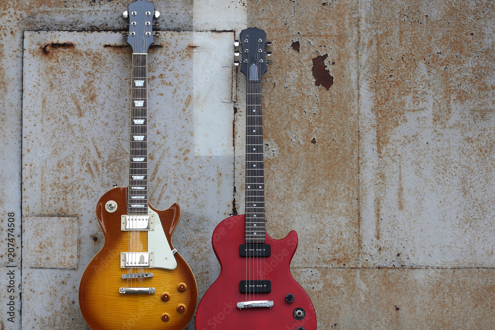 Naklejka premium エレキギター