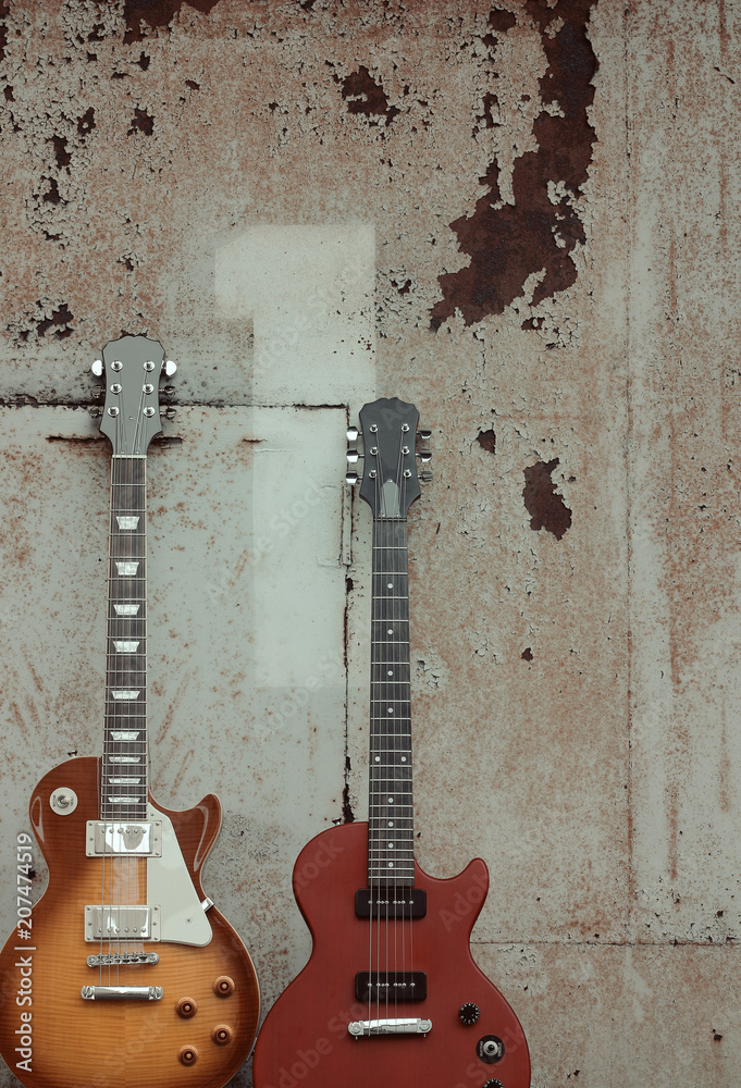 Naklejka premium エレキギター