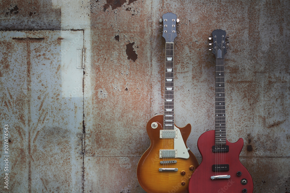 Naklejka premium エレキギター