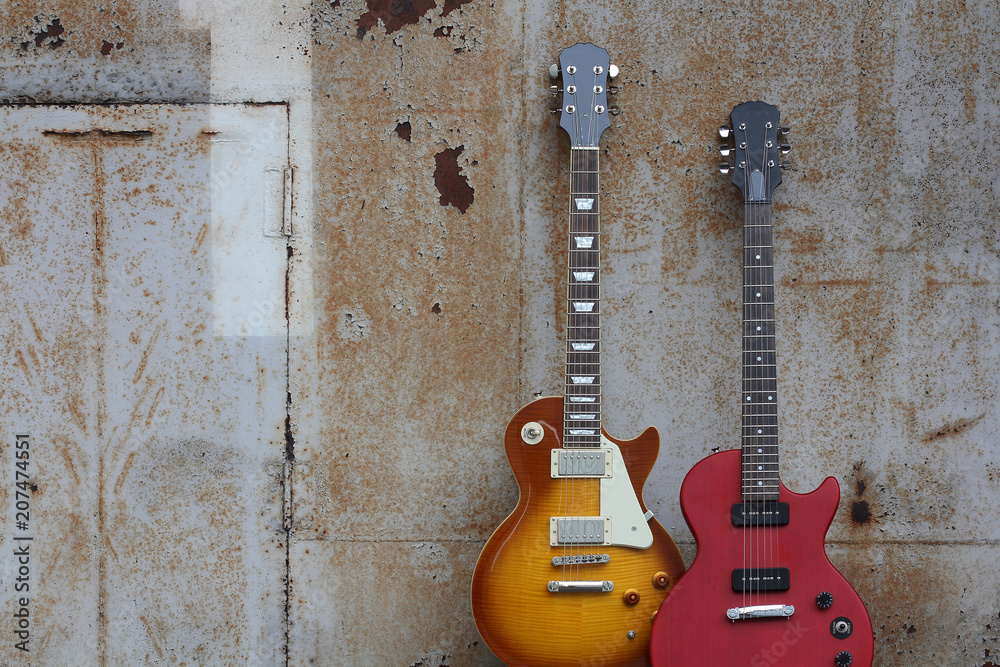 Naklejka premium エレキギター