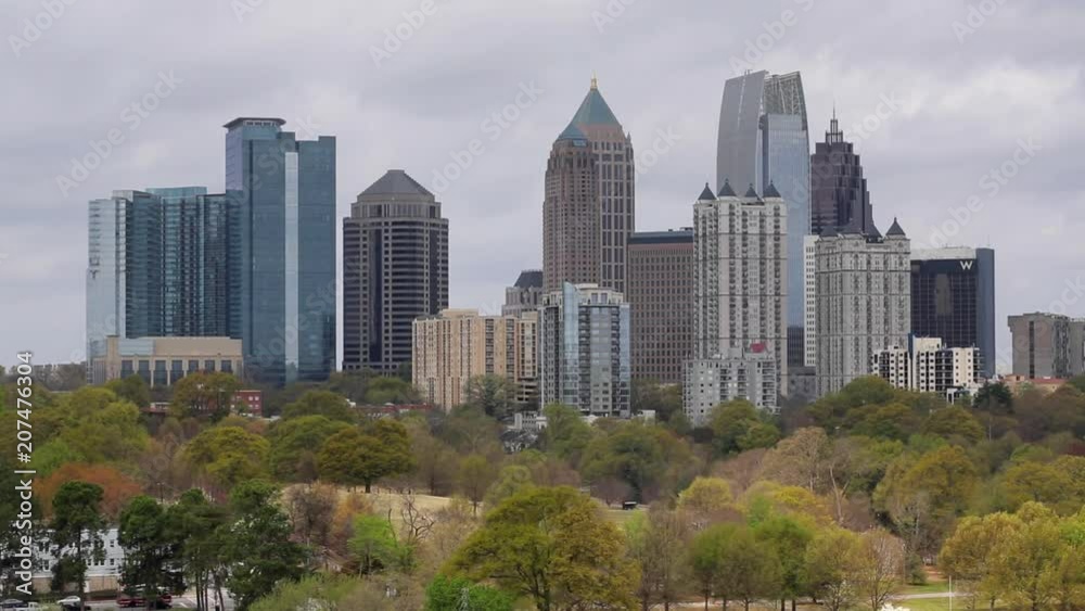 Midtown Skyline from Piedmont Park, Atlanta, Georgia, United States of America Midtown Skyline from Piedmont Park, Atlanta, Georgia, United States of America
