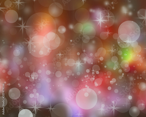 abstract colorful defocused circular facula, abstract background