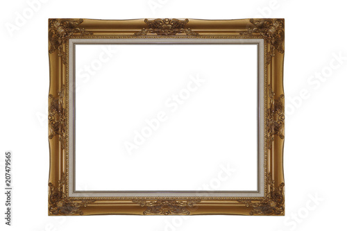 Wallpaper Mural Luxury Frame For the design with clipping path Torontodigital.ca