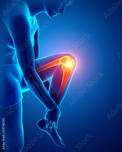 Male Knee pain