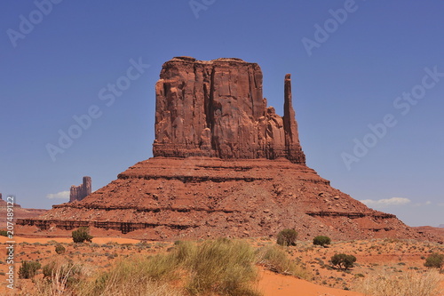 USA. The Monument Valley is one of the country's most popular attractions