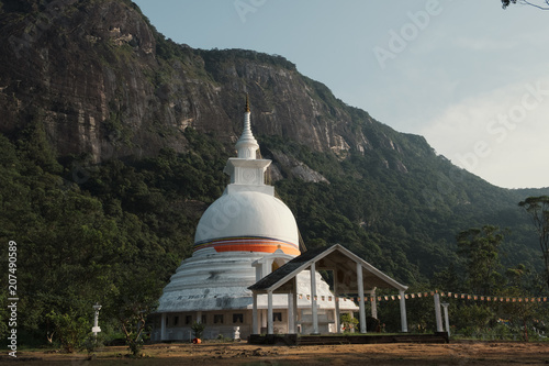 Buddhist temple, Adam's Peak, Sri Lanka