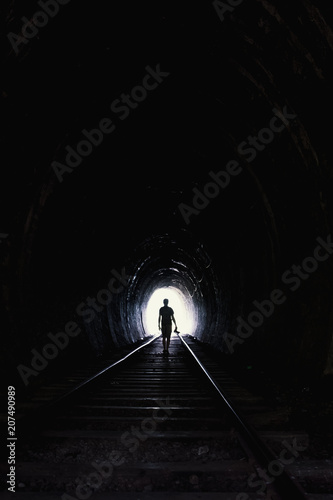 See the light at the end of the tunnel