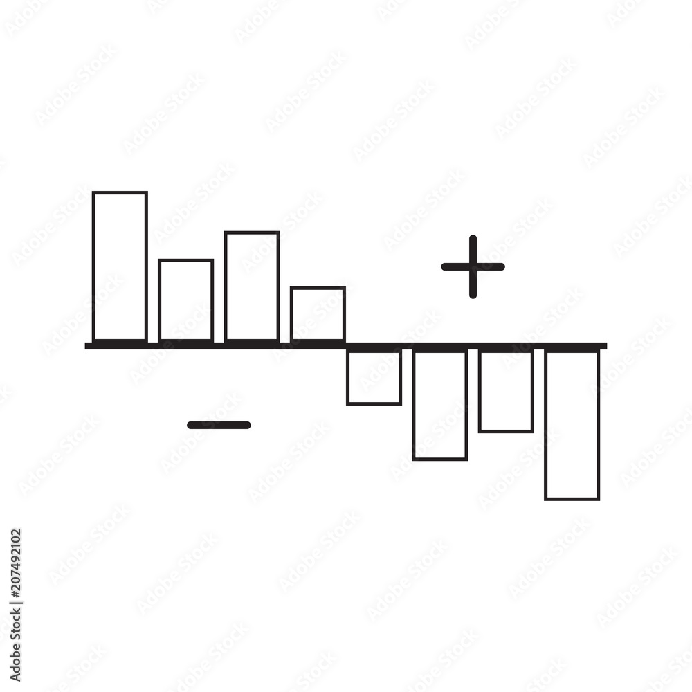 Finance Vector Flat Icon or Button Finance Vector Flat Icon or Button