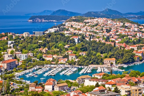 Town of Dubrovnik Babin Kuk and archipelago view