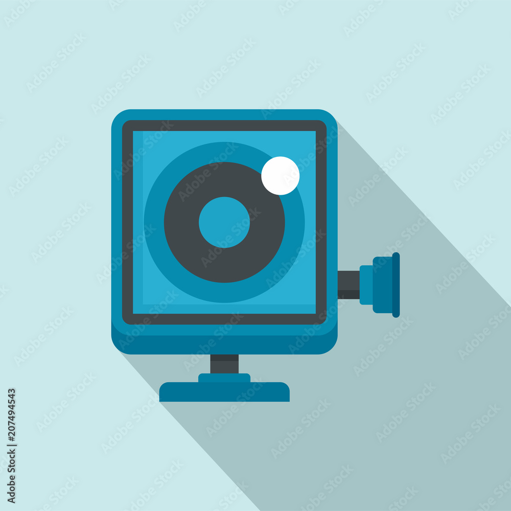 Action camera icon. Flat illustration of action camera vector icon for web design Action camera icon. Flat illustration of action camera vector icon for web design