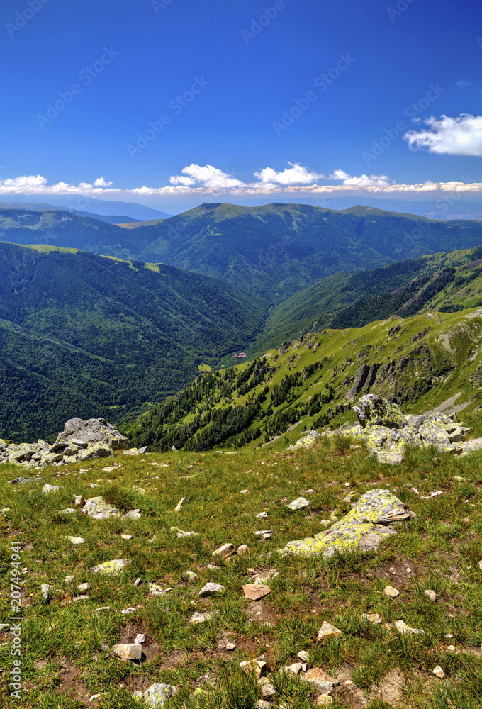 Beautiful landscape in the high mountain Beautiful landscape in the high mountain