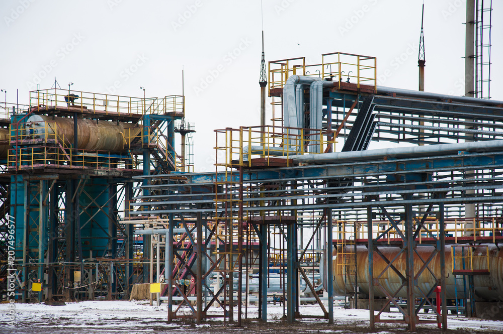 Oil and gas industry,refinery factory