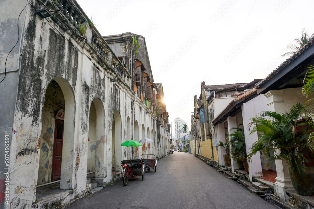 Alley Georgetown, Penang island - Malaysia