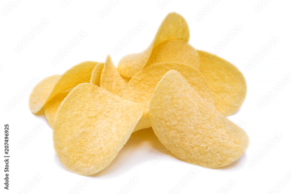 potatoes our chips isolated on white
potatoes our chips isolated on white