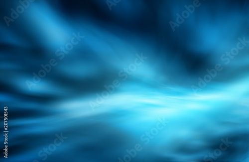 Blurred blue abstract background