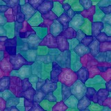 Blue violet motley surreal circuits seamless repeating pattern design