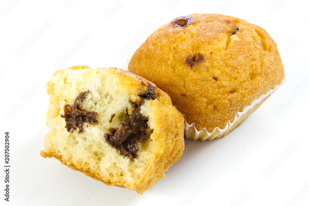 madeleines fourrées au chocolat madeleines fourrées au chocolat
