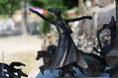 Dancing statuette in Cappadocia