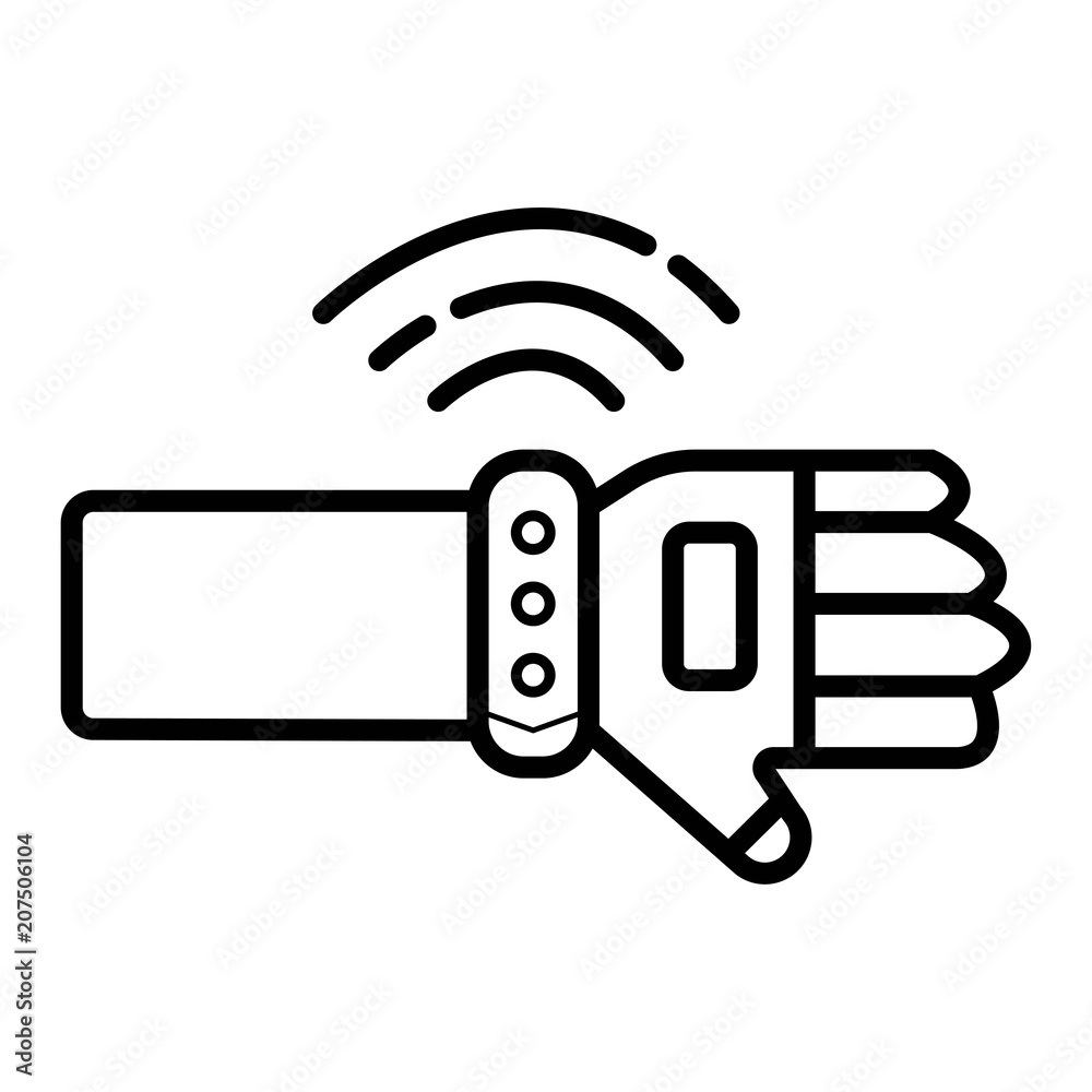 Smartwatch on hand Smartwatch on hand