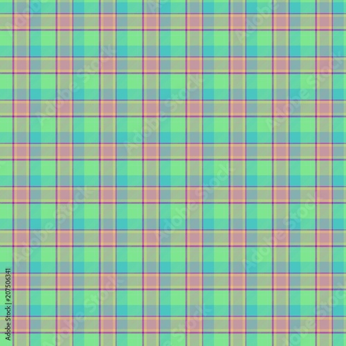 Beautiful pastel soft abstract seamless checker checkered tartan pattern