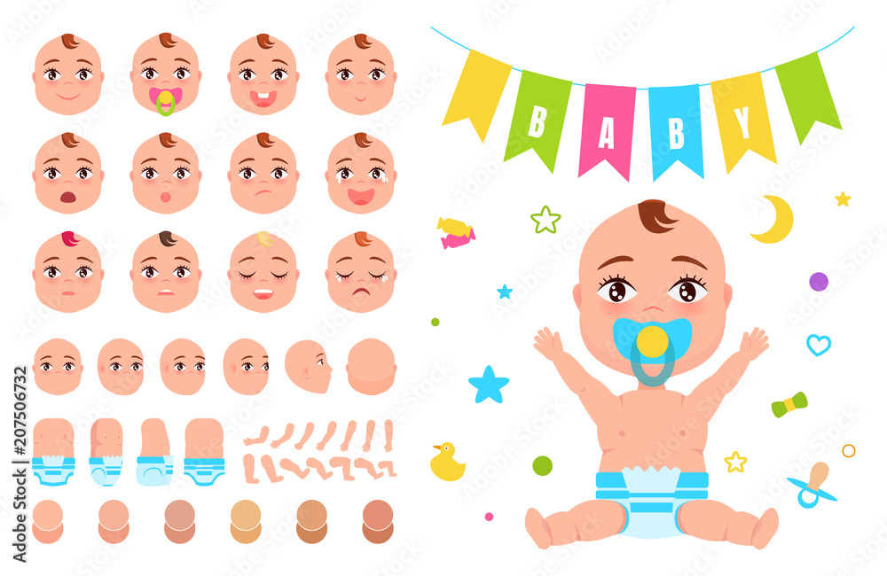 Baby Constructor Create your Newborn Character