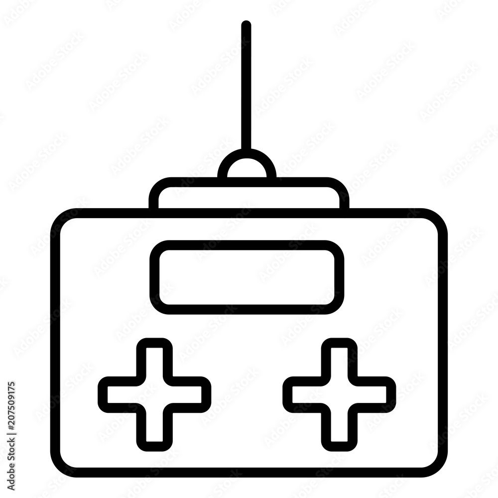 Joystick vector icon, game controller symbol Joystick vector icon, game controller symbol