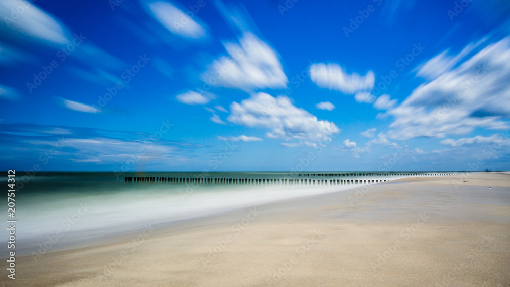 Obraz premium Sea image (long exposure)