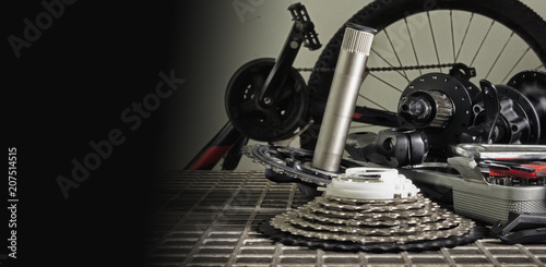 Bicycle parts and tools for bicycle repair
