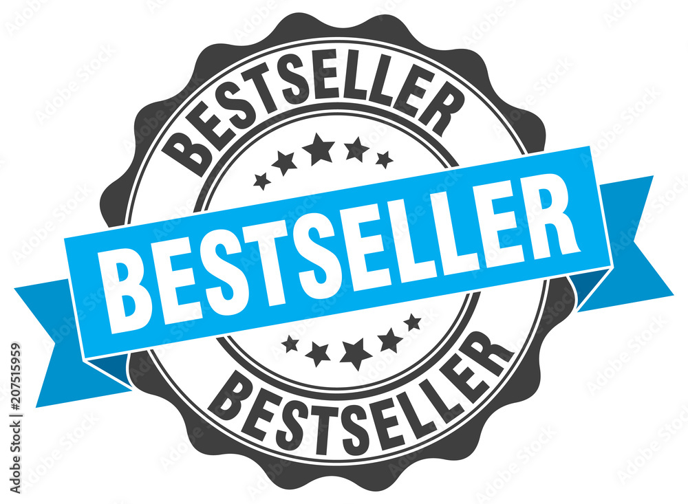 Fototapeta premium bestseller stamp. sign. seal