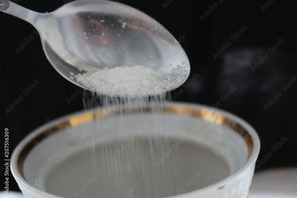 Spoon with sugar Spoon with sugar
