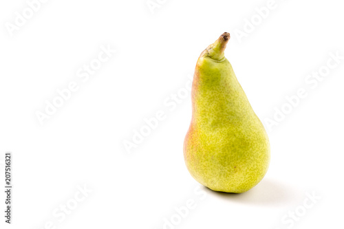 organic pear isolated