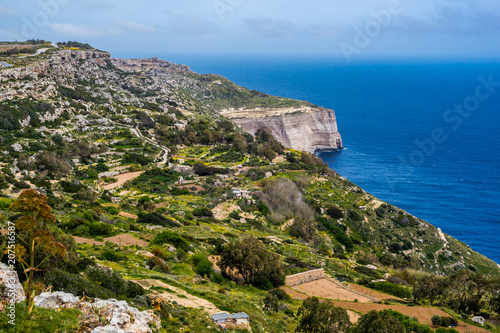 Photo of Dingli Cliffs and Mediterranean Sea, Malta © michaldziedziak